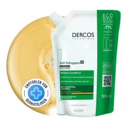 Vichy Dercos σαμπουάν κατά της πιτυρίδας για ξηρό τριχωτό της κεφαλής, 500 ml