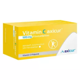 VITAMIN C AXICUR 500 mg επικαλυμμένα με λεπτό υμένιο δισκία, 100 τεμ