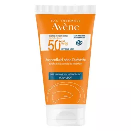 AVENE Sun Fluid SPF 50+ χωρίς άρωμα, 50 ml