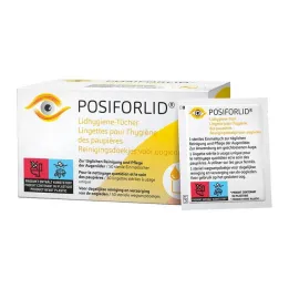 Μαντηλάκια υγιεινής βλεφάρων Posiford, 50 τεμάχια