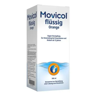 Movicol υγρό πορτοκάλι, 500 ml