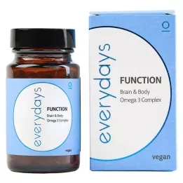 EVERDAYS Function Brain &amp; Body Omega-3 vegan WKA, 60 τεμ