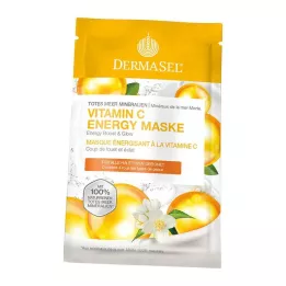 DERMASEL Ενεργειακή Μάσκα Βιταμίνης C Νεκράς Θάλασσας, 12 ml