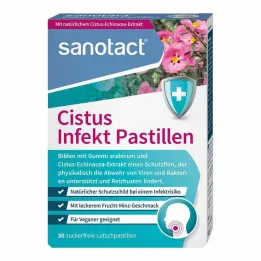 παστίλιες sanotact®Cistus Infection, 30 τεμ