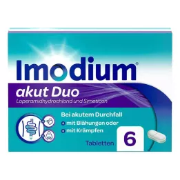 IMODIUM akut Duo 2 mg/125 mg δισκία, 6 τεμ