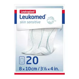 LEUKOMED ευαίσθητο δέρμα αποστειρωμένο 8x10 cm, 20 τεμ