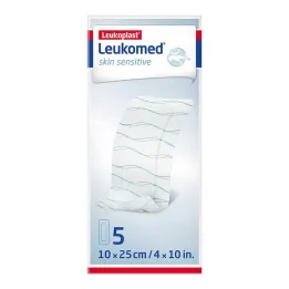 Leukomed® ευαίσθητο δέρμα 10x25 cm, 5 τεμ