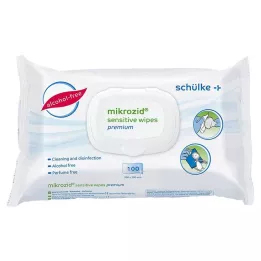 MIKROZID ευαίσθητα μαντηλάκια premium Des.MP+Flä.Softp., 100 τεμ
