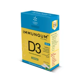 VITAMIN D3 IMMUNGUM Τσίχλα, 28 γρ