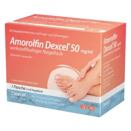 Amorolfin Dexcel® 50 mg/ml ενεργό βερνίκι νυχιών, 5 ml