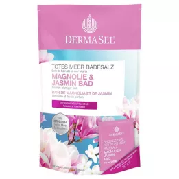 DERMASEL Dead Sea Bath Salt Magnolia &amp; Jasmine, 1 P