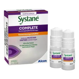 Systane® COMPLETE χωρίς συντηρητικά, 2Χ10 ml