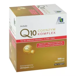 COENZYM Q10 κάψουλες 100 mg + βιταμίνες + μέταλλα, 240 τεμ