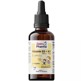 VITAMIN D3+K2 MK-7 all trans Οικογενειακές Πόσιμες Σταγόνες, 20 ml
