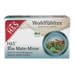 H&S Organic Mate Filter Bags, 20X1,8 g