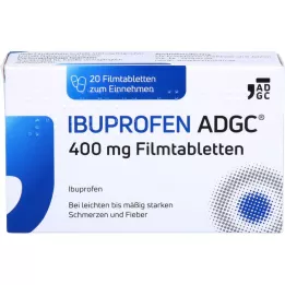 IBUPROFEN ADGC 400 mg επικαλυμμένα με λεπτό υμένιο δισκία, 20 τεμ