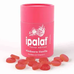 Ipalat Pastilles Flavor Edition Raspberry-Vanilla (40 τεμάχια)