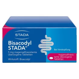 BISACODYL STADA 5 mg γαστροανθεκτικά επικαλυμμένα δισκία, 100 τεμ