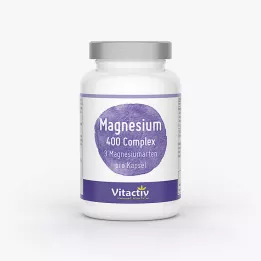 MAGNESIUM σύνθετες κάψουλες 400 mg, 120 τεμ