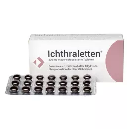 ICHTHRALETTEN 200 mg γαστροανθεκτικά δισκία, 84 τεμ