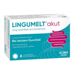 LINGUMELT οξεία δισκία διασπειρόμενα στο στόμα, 6 τεμ