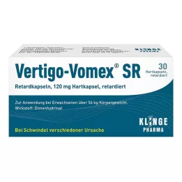 VERTIGO-VOMEX SR Κάψουλες παρατεταμένης αποδέσμευσης, 30 τεμ