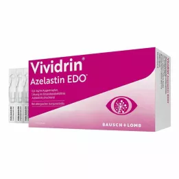 VIVIDRIN Azelastine EDO 0,5 mg/ml διάλυμα οφθαλμικών σταγόνων σε EDP, 20X0,6 ml