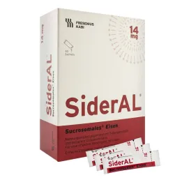 Sideral Iron 14 mg Cola Sachets Granules, 30 τεμ