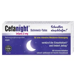 CEFANIGHT intens λιώσιμα δισκία 2 mg, 60 τεμ