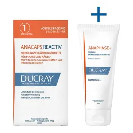 Κάψουλες Ducray Anacaps Reactiv, 90 τμχ