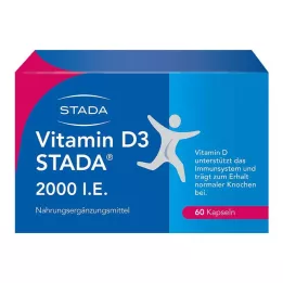 VITAMIN D3 STADA 2000 I.E κάψουλες, 60 τεμ