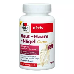 DOPPELHERZ Skin+Hir+Nails Gums, 60 τεμ