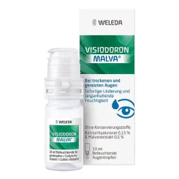 Οφθαλμικές σταγόνες Visiodoron Malva, 10 ml
