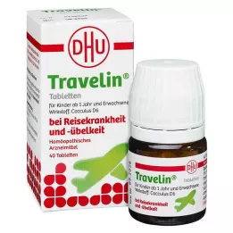 TRAVELIN Ταμπλέτες, 40 τεμ