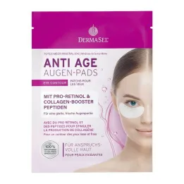 Dermasel Dead Sea Anti-Age Eye Pads, 1 P
