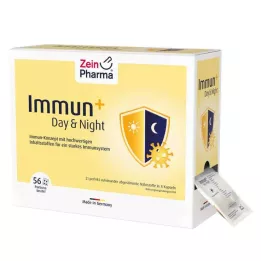 IMMUN+ DAY & Φακελάκι με κάψουλες νύχτας για 28 ημέρες, 56Χ4 τεμ