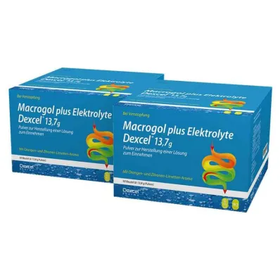 Macrogol plus ηλεκτρολύτες Dexcel 13,7 g Ple, 100 τεμ Macrogol plus ηλεκτρολύτες Dexcel 13,7 g Ple, 100 τεμ