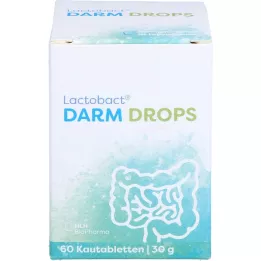 LACTOBACT DARM DROPS Μασώμενα δισκία, 60 τεμ