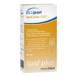 Οφθαλμικές σταγόνες Blupan lipid plus Osd, 1Χ10 ml