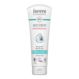 Γάλα καθαρισμού με βάση Lavera, 125 ml