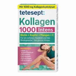 TETESEPT Ταμπλέτες Collagen 1000 Intens, 30 τεμ