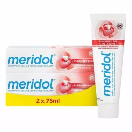 MERIDOL Οδοντόκρεμα περιποίησης διπλής συσκευασίας, 2X75 ml