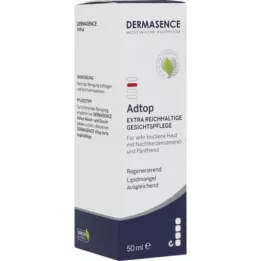 DERMASENCE Εξαιρετικά πλούσια κρέμα περιποίησης προσώπου Adtop, 50 ml