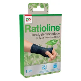 Επίδεσμος καρπού Ratioline μέγεθος L, 1 τεμάχιο