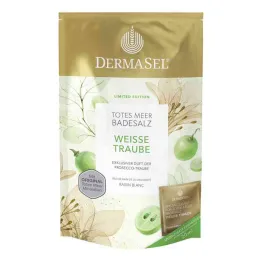 Dermasel Νεκράς Θάλασσας Αλάτι Μπάνιου Λευκό Σταφύλι (1 συσκευασία)