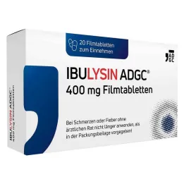 IBULYSIN ADGC® 400 mg επικαλυμμένα με λεπτό υμένιο δισκία, 20 τεμ