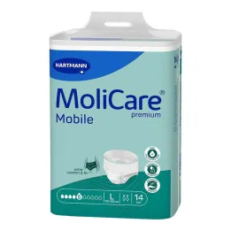 Molicare Premium Mobile 5 σταγόνες μέγεθος L, 14 τεμ