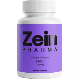 NAC 750 mg υψηλής ποιότητας κάψουλες N-Acetyl-L-Cysteine, 120 τεμ