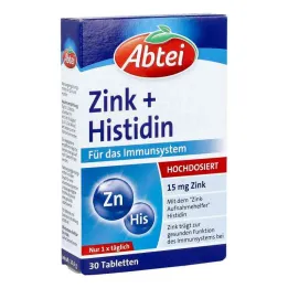 Δισκία Abbey zinc + ιστιδίνη (30 τεμάχια)