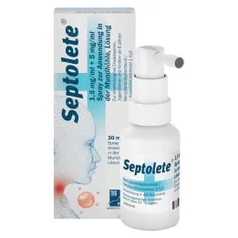 Septolete 1,5 mg/ml + 5 mg/ml ψεκασμός, 30 ml